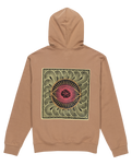 The RVCA Mens Jupiter Hoodie in Sonora Brown