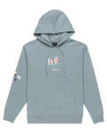 The RVCA Womens Scorched Hoodie in Lead