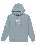 The RVCA Womens Scorched Hoodie in Lead