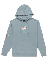 The RVCA Womens Scorched Hoodie in Lead