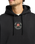 The RVCA Mens Roses Poster Hoodie in Black