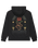 The RVCA Mens Roses Poster Hoodie in Black