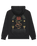 The RVCA Mens Roses Poster Hoodie in Black