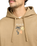 The RVCA Mens Deep Think Hoodie in Coyote