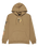 The RVCA Mens Deep Think Hoodie in Coyote