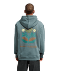 The RVCA Mens Iris Hoodie in Balsam Green