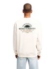 The RVCA Mens Sun Industries Sweatshirt in Salt