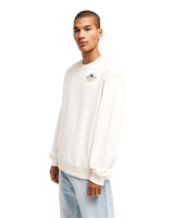 The RVCA Mens Sun Industries Sweatshirt in Salt