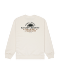 The RVCA Mens Sun Industries Sweatshirt in Salt