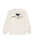 The RVCA Mens Sun Industries Sweatshirt in Salt
