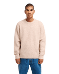 The RVCA Mens Ino Prop Solid Jumper in Natural