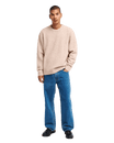 The RVCA Mens Ino Prop Solid Jumper in Natural