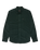 The RVCA Mens Freeman Cord II Shirt in Hunter Green