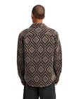 The RVCA Mens Rvca Blanket Shirt in Wood
