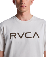 The RVCA Mens Big RVCA T-Shirt in Ceramic