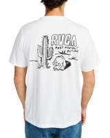 The RVCA Mens Deth Valley T-Shirt in White