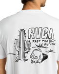 The RVCA Mens Deth Valley T-Shirt in White