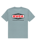 The RVCA Mens RVCA Logo T-Shirt in Lead