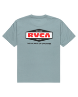 The RVCA Mens RVCA Logo T-Shirt in Lead