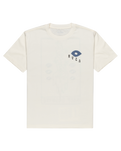 The RVCA Mens Keep Growing T-Shirt in Antique White