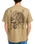 The RVCA Mens Benj Battle T-Shirt in Coyote