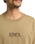 The RVCA Mens Benj Battle T-Shirt in Coyote