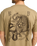 The RVCA Mens Benj Battle T-Shirt in Coyote