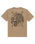 The RVCA Mens Benj Battle T-Shirt in Coyote