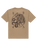 The RVCA Mens Benj Battle T-Shirt in Coyote
