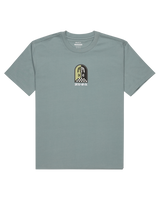 The RVCA Mens Column T-Shirt in Lead