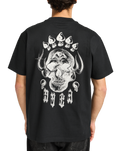 The RVCA Mens All Seeing T-Shirt in Black