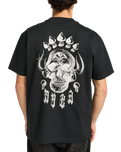 The RVCA Mens All Seeing T-Shirt in Black