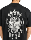 The RVCA Mens All Seeing T-Shirt in Black