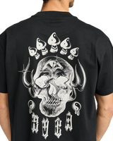 The RVCA Mens All Seeing T-Shirt in Black