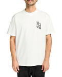 The RVCA Mens All Seeing T-Shirt in Salt