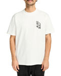 The RVCA Mens All Seeing T-Shirt in Salt