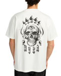 The RVCA Mens All Seeing T-Shirt in Salt