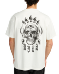 The RVCA Mens All Seeing T-Shirt in Salt