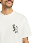 The RVCA Mens All Seeing T-Shirt in Salt