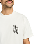 The RVCA Mens All Seeing T-Shirt in Salt