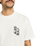 The RVCA Mens All Seeing T-Shirt in Salt