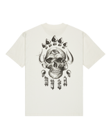 The RVCA Mens All Seeing T-Shirt in Salt