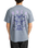 The RVCA Mens Butterfly Poster T-Shirt in Flint Stone