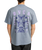The RVCA Mens Butterfly Poster T-Shirt in Flint Stone