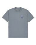 The RVCA Mens Butterfly Poster T-Shirt in Flint Stone