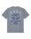 The RVCA Mens Butterfly Poster T-Shirt in Flint Stone