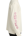 The RVCA Mens Spin Long Sleeve T-Shirt in Ceramic