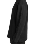 The RVCA Mens VA Worldwide Long Sleeve T-Shirt in Black
