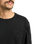 The RVCA Mens VA Worldwide Long Sleeve T-Shirt in Black