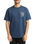 The RVCA Mens Deep Think T-Shirt in Moody Blue